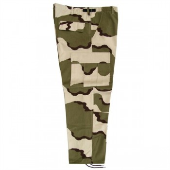 Pantalón comando camuflaje -Seguridad / Militar-Algodón 100%-Color Arena,  Tallas XS-CH-M-G-XG